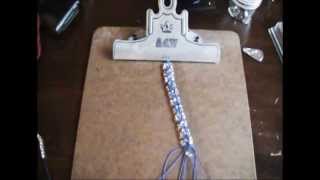 DIY 8 Strand Micro Macrame Bracelet Update [upl. by Sheng84]