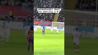 Lewandowski Goal vs Sevilla 10trending football trendingshorts [upl. by Huttan]