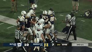 Murray State vs Butler Highlights 09072024  Racers Football [upl. by Ranzini]