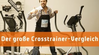 Crosstrainer Vergleich Klassisch oder Ellipsentrainer Willi weiß Rad [upl. by Ricky]