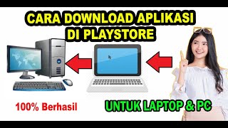 Cara Download dan Install Aplikasi Play Store di Laptop  PC [upl. by Artened945]