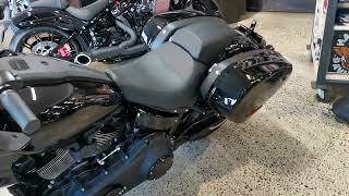 Sport Glide 2up Seat Fits Low Rider ST Beautifully  HarleyDavidson [upl. by Maryl]