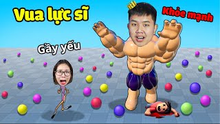 bqThanh Là Vua Lực Sĩ Khỏe Cơ Bắp Nhất Đánh Bại Mọi Người Troll Đấm Ốc Bẹp Dí [upl. by Anaoj]