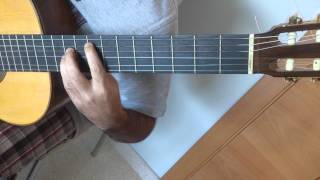 Recuerdos de la Alhambra 1 Tutorial de guitarra lento [upl. by Leay]