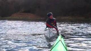 Rolling a Tiderace Xcite Sea Kayak [upl. by Cyndy]