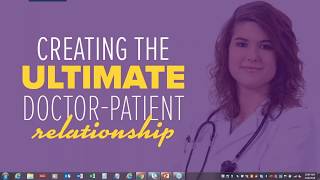 Creating the Ultimate Doctor Patient Relationship  AdvancedMD [upl. by Kenlay]