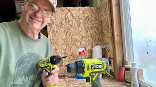 New Ryobi 18 volt drill and impact driver combo [upl. by Brinna628]