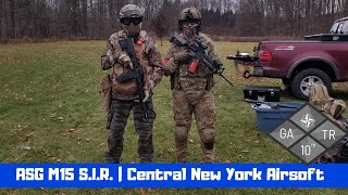 Airsoft  ASG M15 SIR gameplay  Central New York Airsoft [upl. by Fadil]