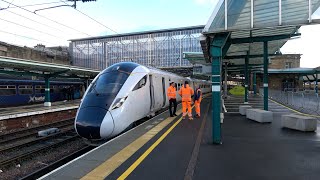 Class 807 on its First Trial Run through Carlisle 28 Dec 23 [upl. by Elokcin980]