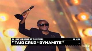 Taio Cruz named Billboards 100 artist Billboard Music Awards 2011 PArt 6 [upl. by Deb36]