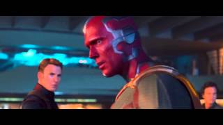 Creating Vision  Captain America vs Tony Stark  Fight Scene  Age of Ultron  Movie CLIP HD [upl. by Medina]