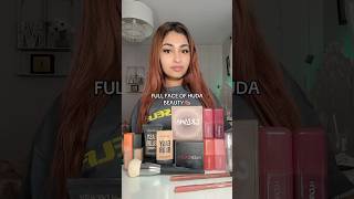 FULL FACE OF HUDA BEAUTY [upl. by Gottlieb]