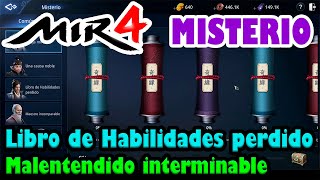 MIR4 Misterio 43  Libro de Habilidades perdido  Malentendido interminable [upl. by Garrek]