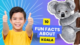 Koala Bear 10 Fun Facts About Koalas for Kids [upl. by Kristian]