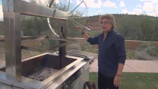 Steven Raichlen Roasts a 22lb Prime Rib on the Kalamazoo Gaucho Grill [upl. by Giark]