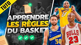 APPRENDRE LES RÈGLES DU BASKET  BASKETBALL [upl. by Assej]