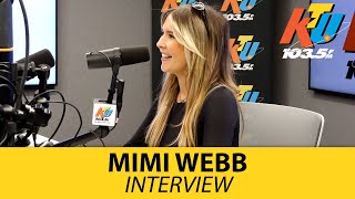 Mimi Webb On Working With Ryan Tedder And Visiting NYC [upl. by Berner]