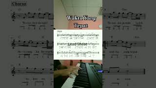 Waktu Yang Tepat Not Balok dan Angka Lead Sheet  Lagu GSJS Worship [upl. by Romney]