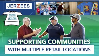 S5E3 Supporting Communities With Multiple Retail Locations  Adventures in Apparel Decorating [upl. by Avot]