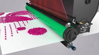 How do printers work Color Laser Printer amp inkjet printer [upl. by Reinald]