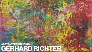 Artist Spotlight Gerhard Richter – Abstract Paintings 350 Artworks [upl. by Cowie]