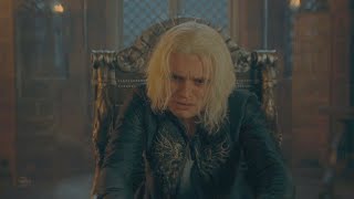 Aegon Reaction to His Son Jaehaerys Death Small Council Meeting Scene House of Dragon S2 E2 [upl. by Ileek]