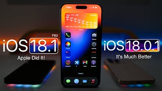 iOS 181 Public Beta 3   They Did It Much Improved [upl. by Rydder681]