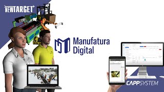 Manufatura Digital  Soluções e Tecnologias para Engenharia Industrial Cronomobile CAPP e FlexSim [upl. by Kakalina27]