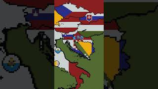 Building Bosnia amp Herzegovina in 3 Scales bosnia bosnian maps flags minecraft [upl. by Germin219]