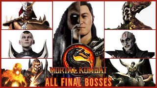 MORTAL KOMBAT ALL FINAL BOSSES [upl. by Dekow239]