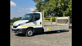 IVECO DAILY 23 Daily 35S14B DROPSIDE WITH TAILIFT [upl. by Nidraj843]