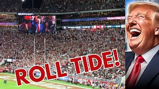 Trump DESTROYS Kamala at Alabama Football Game Advertising Showdown [upl. by Roice296]