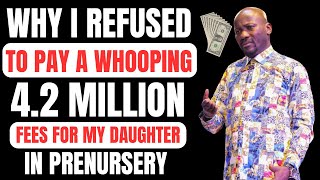 Shocking Why I Refuse to Pay 42 Million Fees for Prenursery by Apostle Johnson Suleman Revealed [upl. by Ailene4]