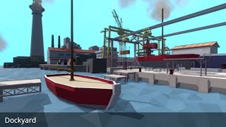 Human Fall Flat – Dockyard Level Walkthrough  All Achievements [upl. by Alisan]