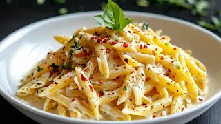 Ich mache diese Pasta in weißer Soße jedes Wochenende Leckeres und sehr einfaches Rezept❗️ [upl. by Parnas]