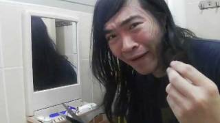 Steven Lim Cutting His Long Hair for 3  4 Years Teaching You How To Cut Your Own Hair Tutorial [upl. by Jelle676]