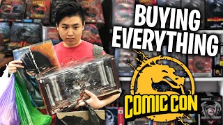 EPIC Buying Everything Mortal Kombat Challenge at COMIC CON DAY 10 [upl. by Soalokin]