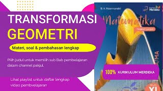 Dilatasi Perkalian TRANSFORMASI GEOMETRI Matematika Tingkat Lanjut kelas 11 [upl. by Venezia]