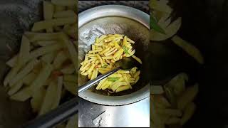 পুঁইশাক আলু ভাজি recipe banglafoodrecipe cookingrecipes banglafoods food [upl. by Breed505]