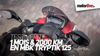 TEST VERITE l un mois et 2000km au guidon du 3 roues YamahaMBK [upl. by Amlet]