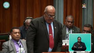 Minister for iTaukei Affairs informs parliament on TLTB Consultation on Crown Grants amp Native Grants [upl. by Danzig751]