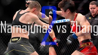 Rose Namajunas vs Weili Zhang  Resumen [upl. by Garrison]