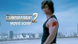 Vidyut Jammwal Takes On His Enemies  Commando 2  Movie Scene  Vipul Amrutlal Shah [upl. by Gabbert]