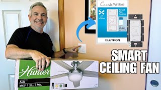 Upgrade Your Ceiling Fan With Lutron Caseta amp Apple Home [upl. by Aenneea836]