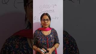 Class 7 Integers  1Minute Solution  Quick Math Tricks  Roshni Classes  mathtips class7maths [upl. by Bovill]