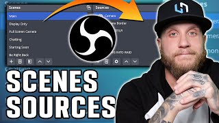 How to Setup Scenes Sources and Overlays in OBS  The Ultimate Guide [upl. by Susan]