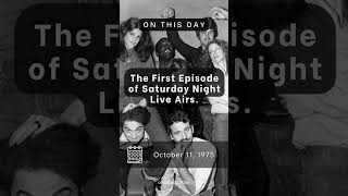 On This Day  October 11 1975  The First Episode of Saturday Night Live Airs [upl. by Queston]