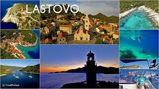 CHORWACJA wyspa LASTOVO Lastovo Island  Croatia [upl. by Anirtac]