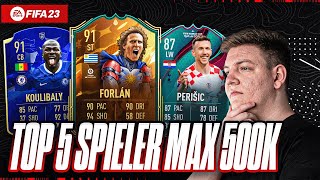 Top 5 Spieler auf jeder Position unter 500k🤔FIFA 23 Ultimate Team [upl. by Andromache]