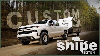 Jayco RV Lift Kit Custom Southern RV Snipe Overland Off Road Camper Travel Trailer Axle Flip AT Tire [upl. by Griseldis]